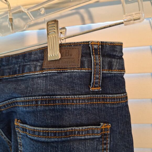 L& B Size 6 Embroidered Boyfriend Jeans - Picture 11 of 12